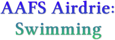 AAFS Airdrie: Swimming